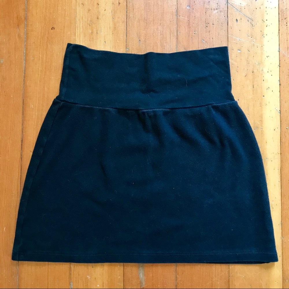 American Apparel Black Bodycon Skirt